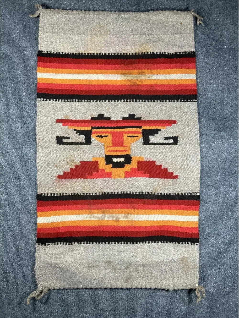 Native American art Kachina figure/Yei deity